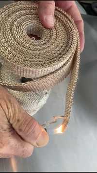 Banda din fibra de sticla, rezistenta la foc