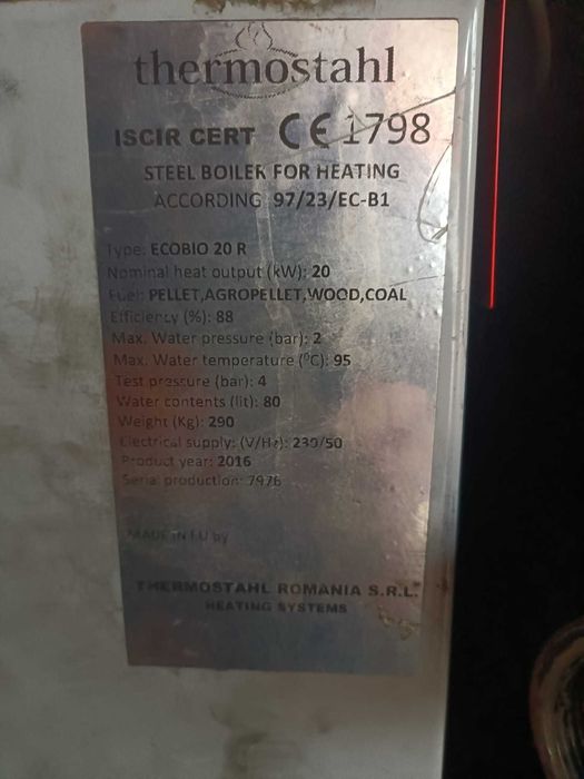 centrala termica peleti