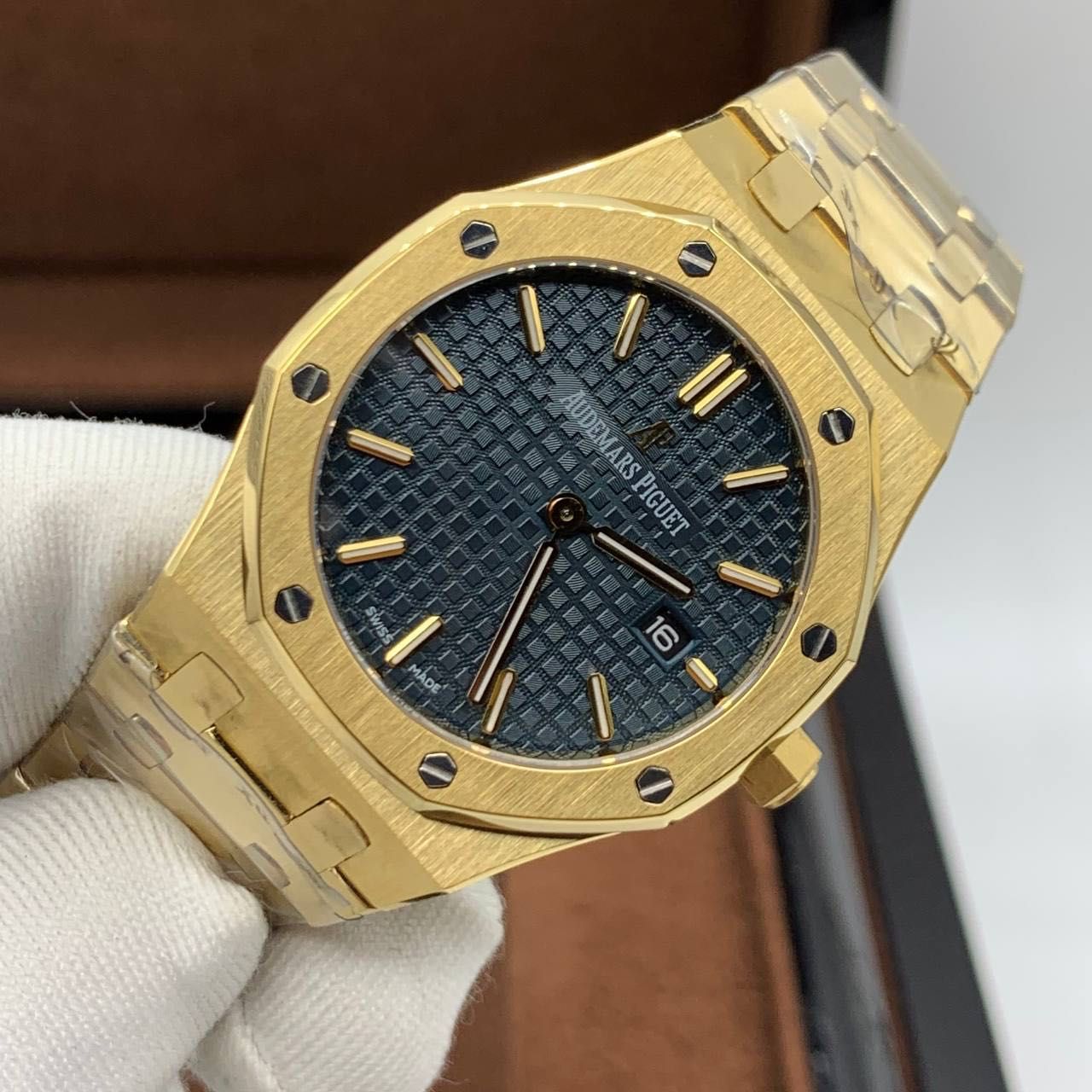 AP Royal Oak Slim Lady Gold 750