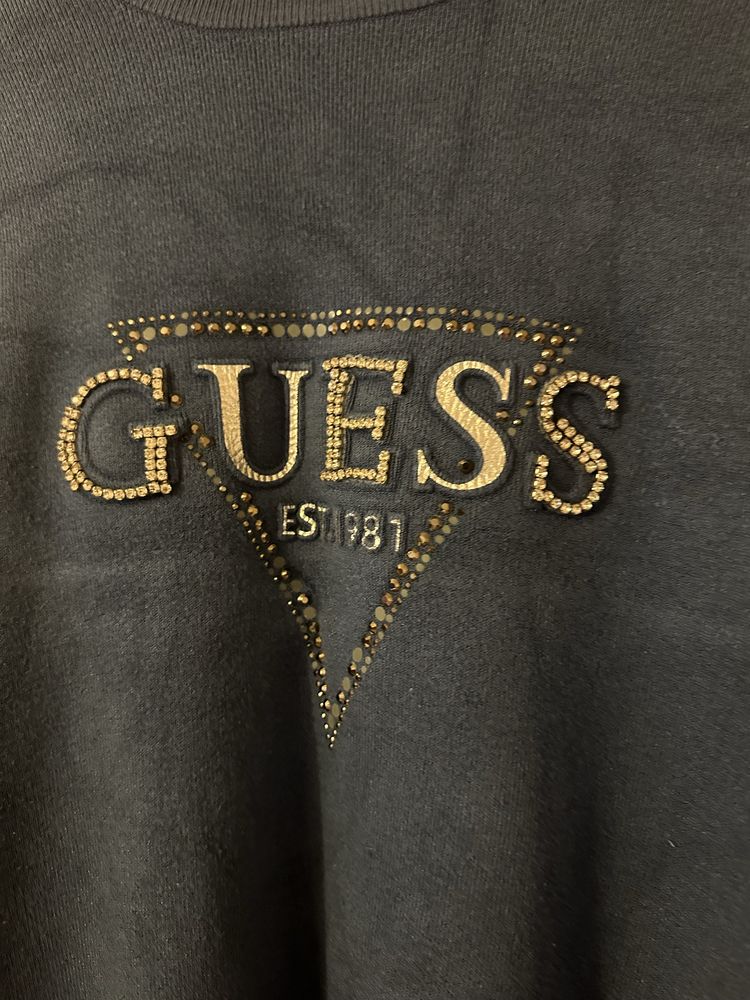 Pulover Guess albastru marimea S