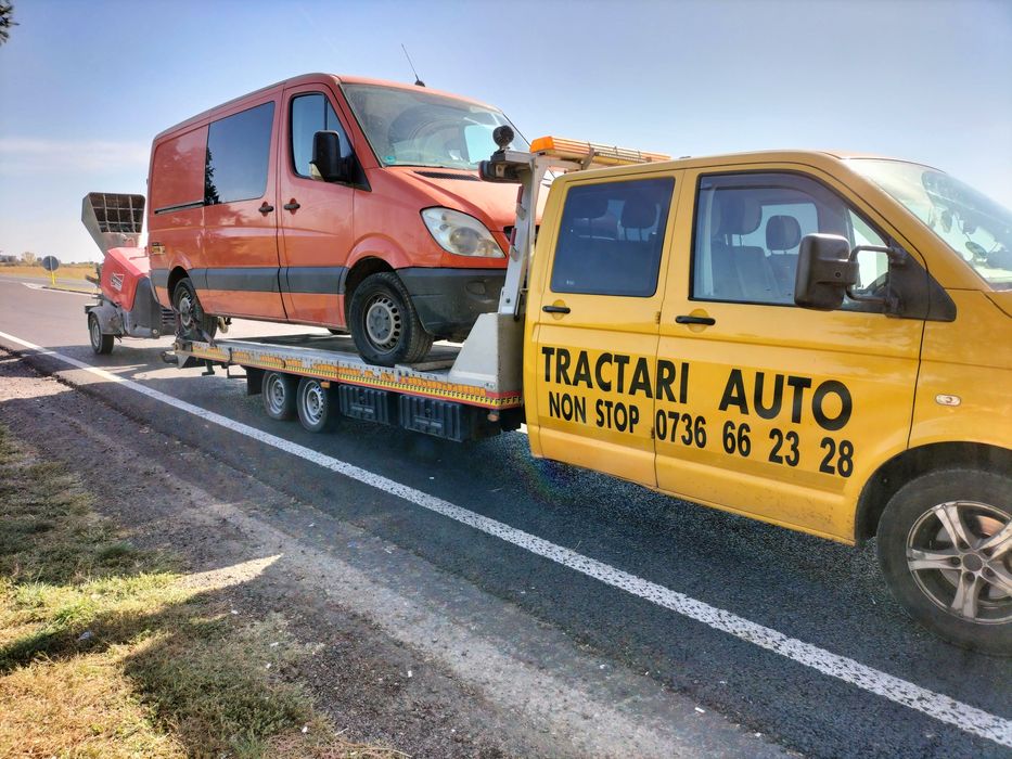 Tractări auto non stop Timiș Caraș Severin