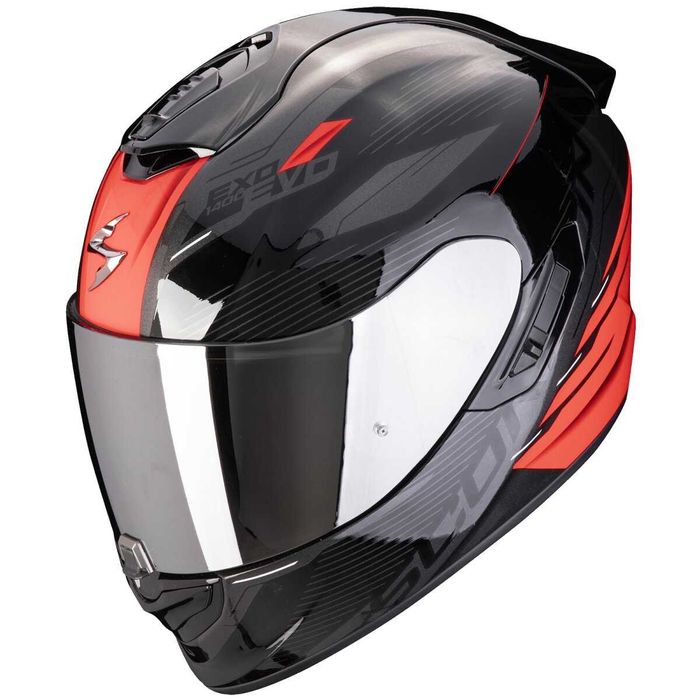 Мото каска за мотор SCORPION EXO-1400 EVO 2 LUMA 2025,M 57-58см,очила