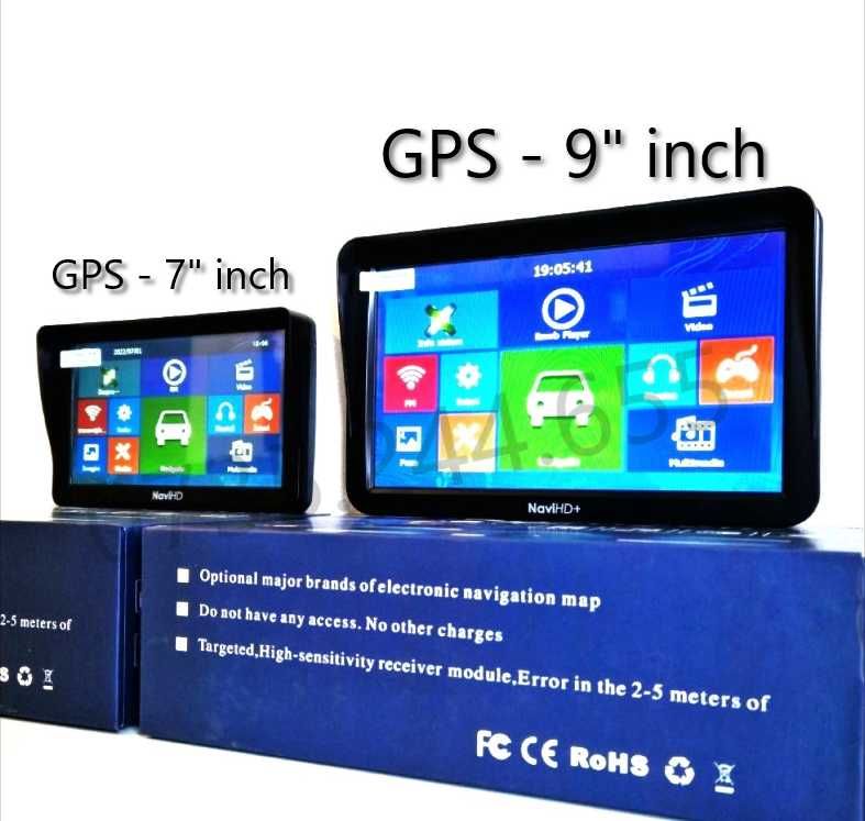 GPS Navigatii HD 7"- 9" inch,Actualizate pt. Truck,Camion,TIR,Auto.NOI