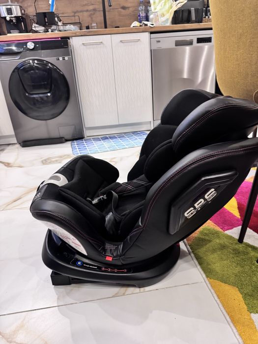 МОНИ Стол за кола 0-36 кг. MOTION ISOFIX 360° ЧЕРЕН