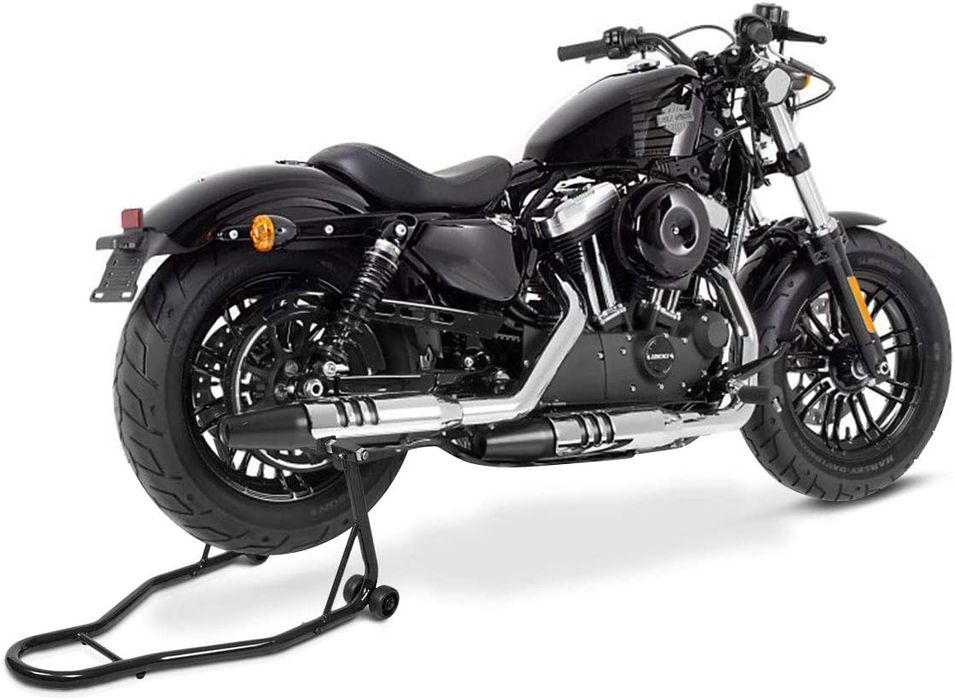 Stander, Universal, pentru Motociclete, Pini L si V, Universal, Negru