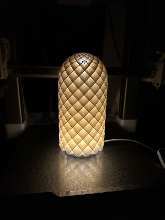Lampa decorativa printata 3D