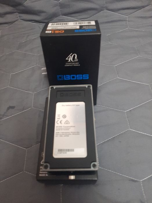 Pedala de efect Distortion DS1 40'thAniversary special limited edition