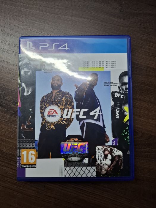 UFC 4 PS4 новый диск