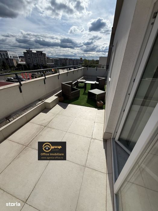 Prima închiriere Bloc Nou Republicii/Unirii ap cu 2 terase și parcare