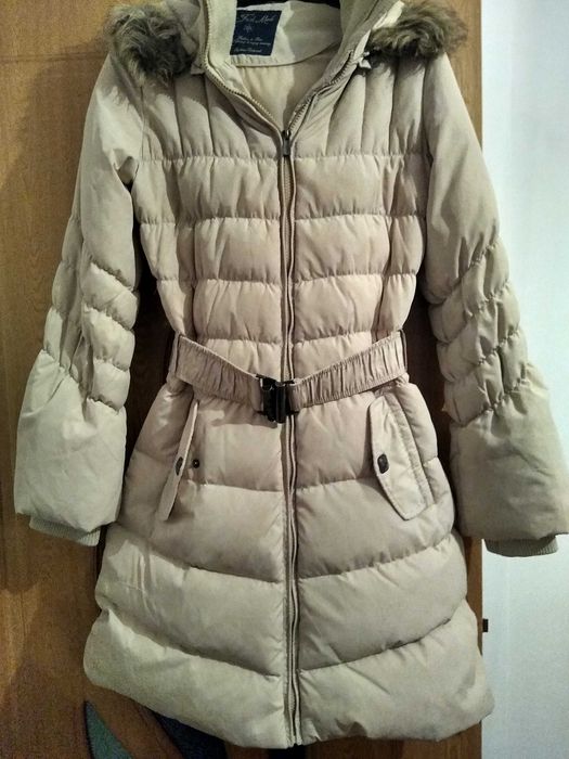 Geaca dama marime 38-40 ,geaca iarna cu guler blana M 38-40