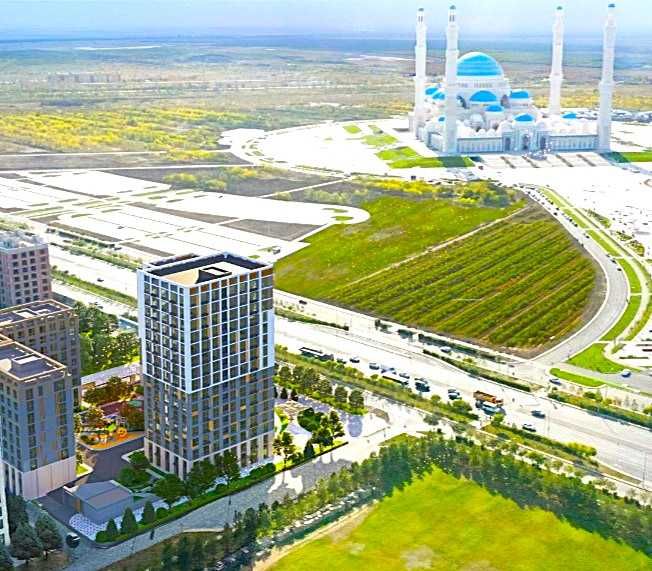 1-комн. кв. пр. Мангилик ел, ЖК Talmas Центральная мечеть, 39,2 кв.м.