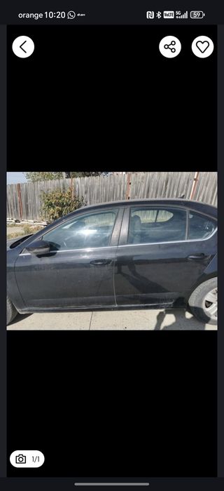 Usa portiera spate stânga skoda Octavia 3 lf9r