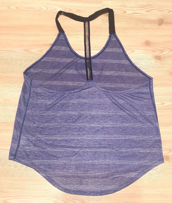 Maiou fitness Nike Womens Elevate Elastika Tank Vest Deep Blue Royal L