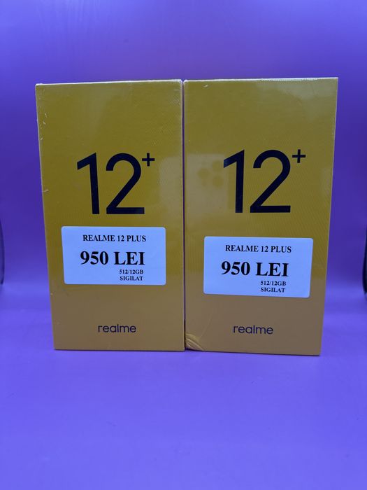 Realme 12 Plus 512 sigilat •Matei Amanet Crangasi•