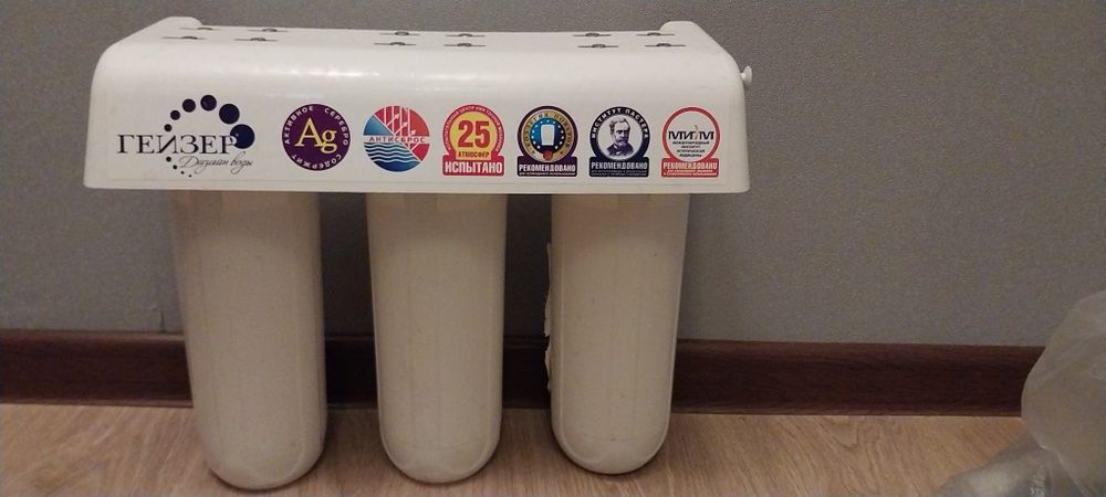 Фильтр для воды Гейзер, б/у, без кранчика