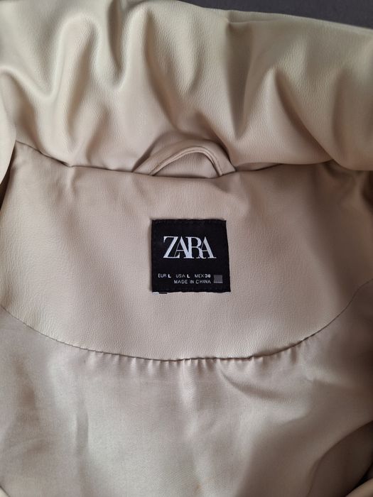 Кожен дълъг елек на ZARA