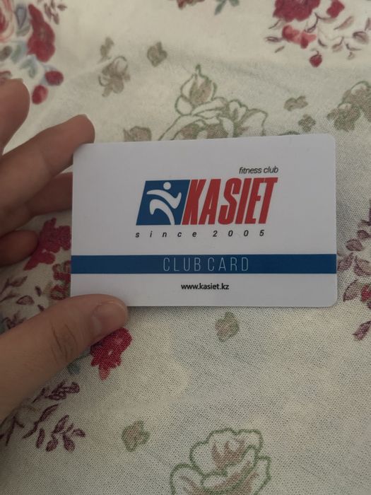 Продается абонемент в фитнес клуб «Касиет»