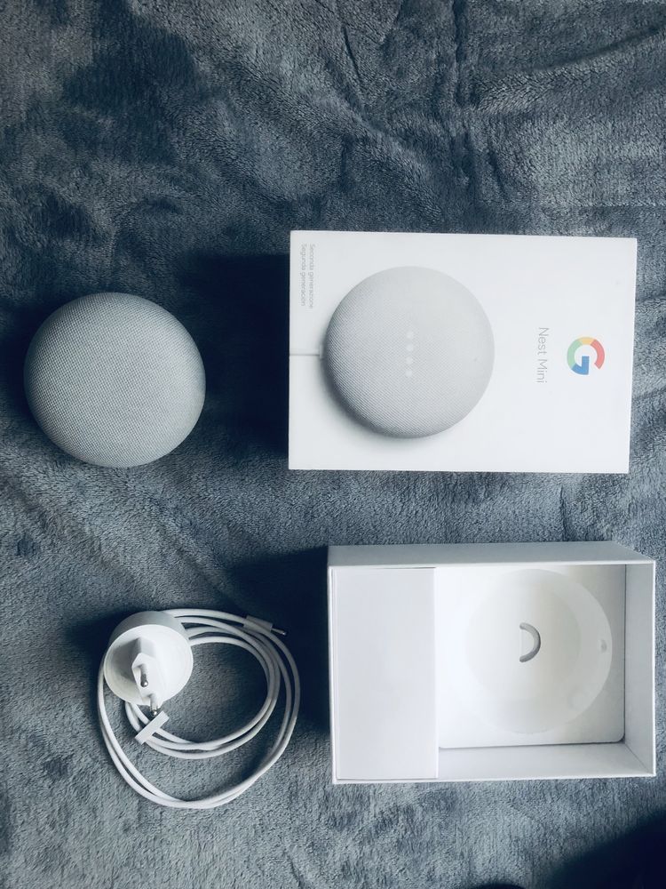 Boxa inteligenta Google Nest Mini 2 (amazon, alexa)