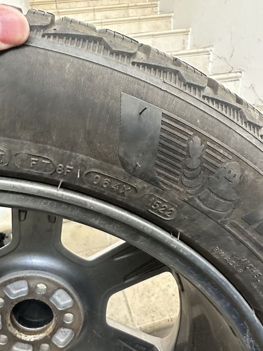 Jante si anvelope iarna Volvo XC60 Anvelope Michelin 235/55/19