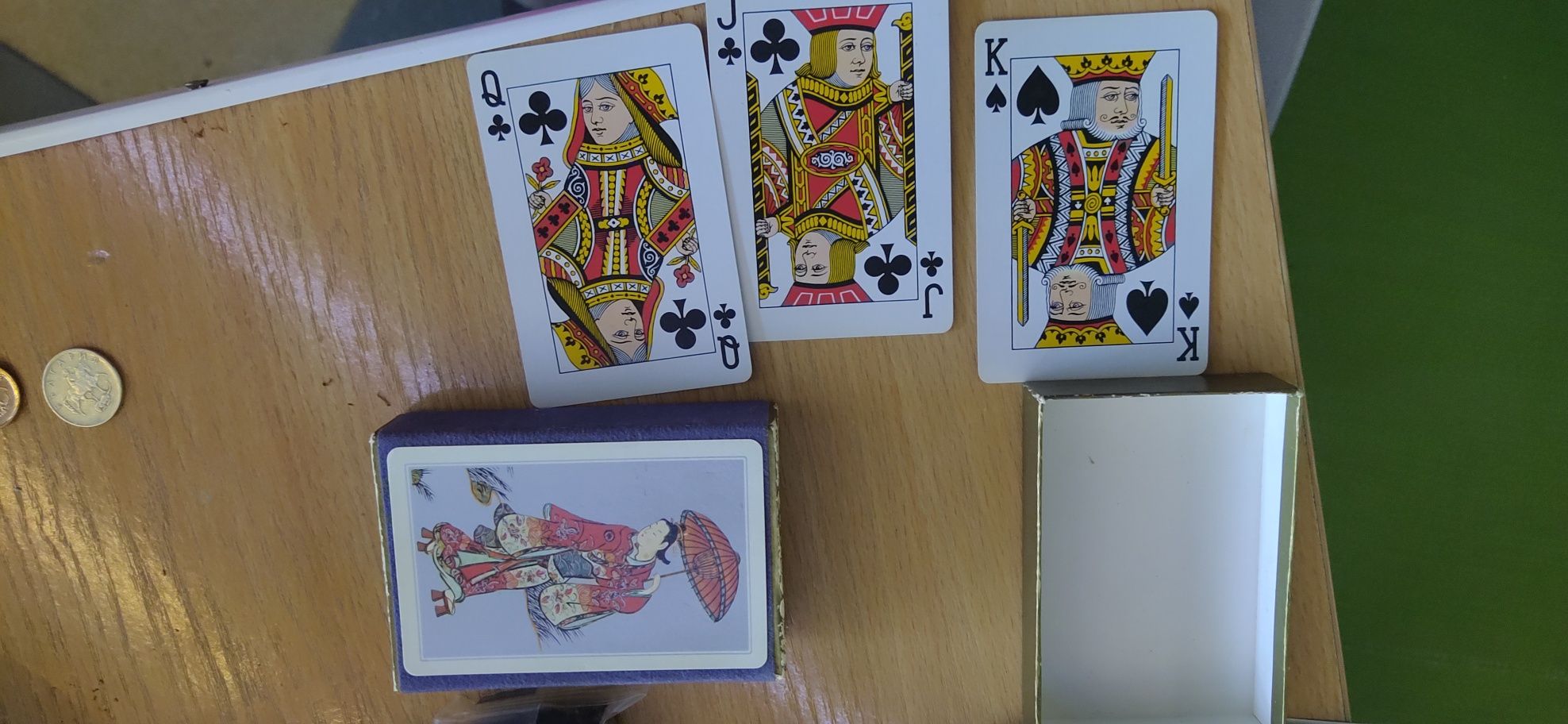 карти за игра, стари, автентични