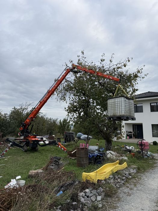 Inchiriere macara electrica spider