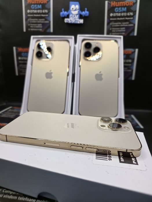 iPhone 13 Pro / Gold / 128GB / 100% / Garanție/ Posibilitate Rate
