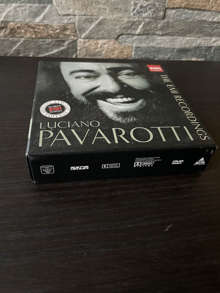 Luciano Pavarotti The EMI Records CD DVD
