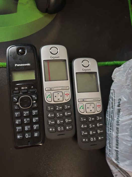 Telefon fix Panasonic și gigaset