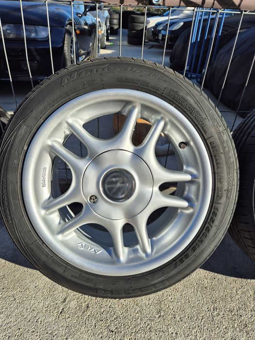 Джанти Azev 15 цола ,4х100 , 7.5j ,et30 , 195/55/15 Vw Honda Opel