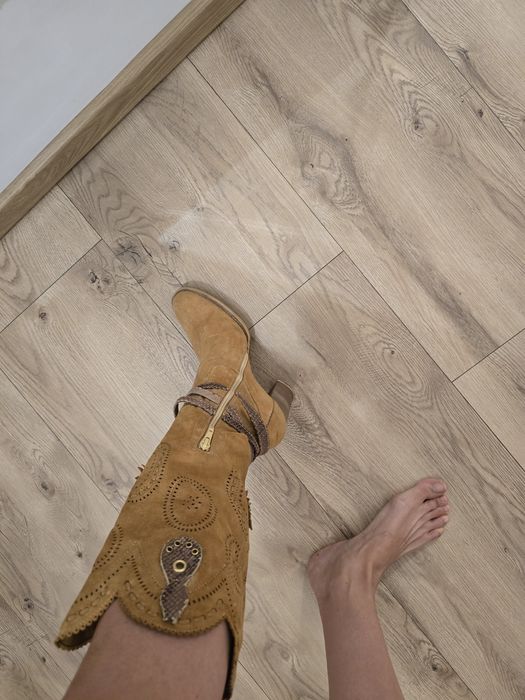Cizme din piele naturală , 40
