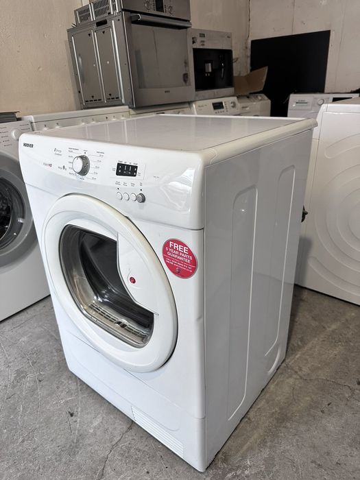 Сушилня +гаранция. HOOVER кондензна 9кг. Безплатна доставка за София.