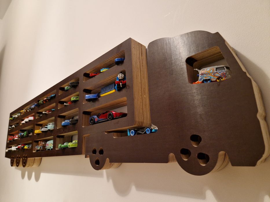 Tir organizator pentru masinute HotWheels