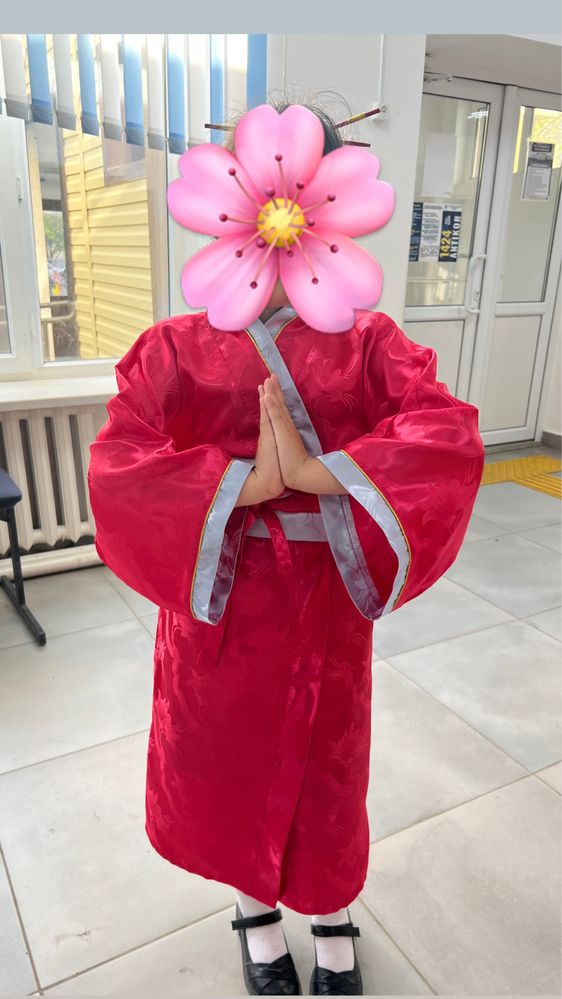 Прокат японский детский  костюм. На рост 120-140