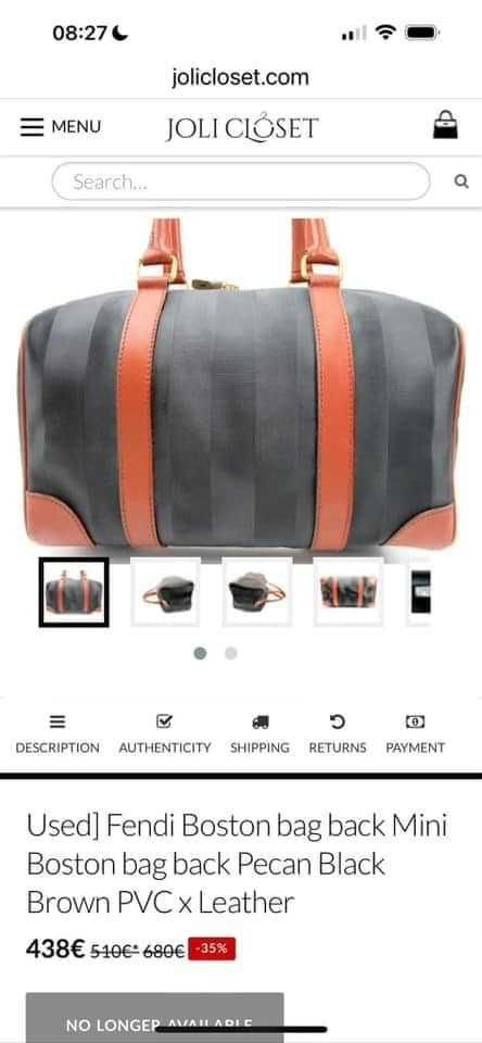 Foarte tare geanta originala Fendi