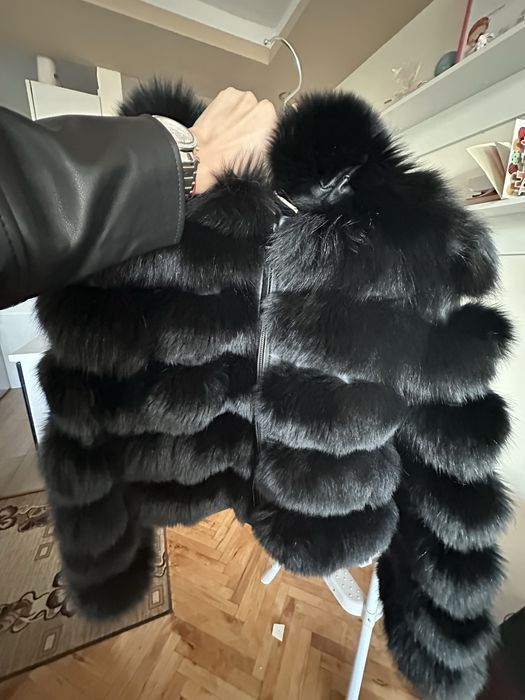 Палто с едтествен косъм