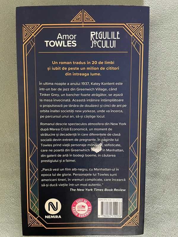 Amor Towls - Regulile jocului