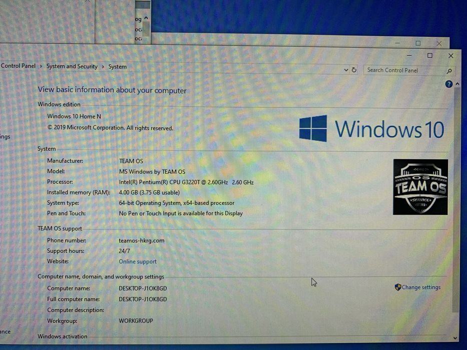 Mini pc Lenovo 2.6ghz nou