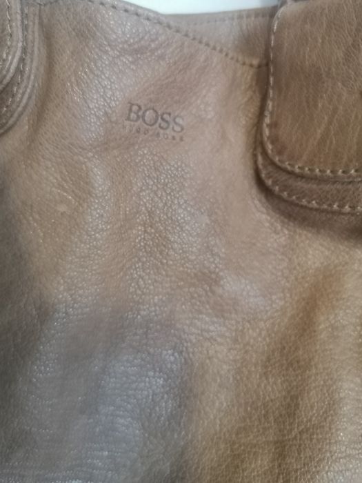 Boss, дамска чанта естествена кожа