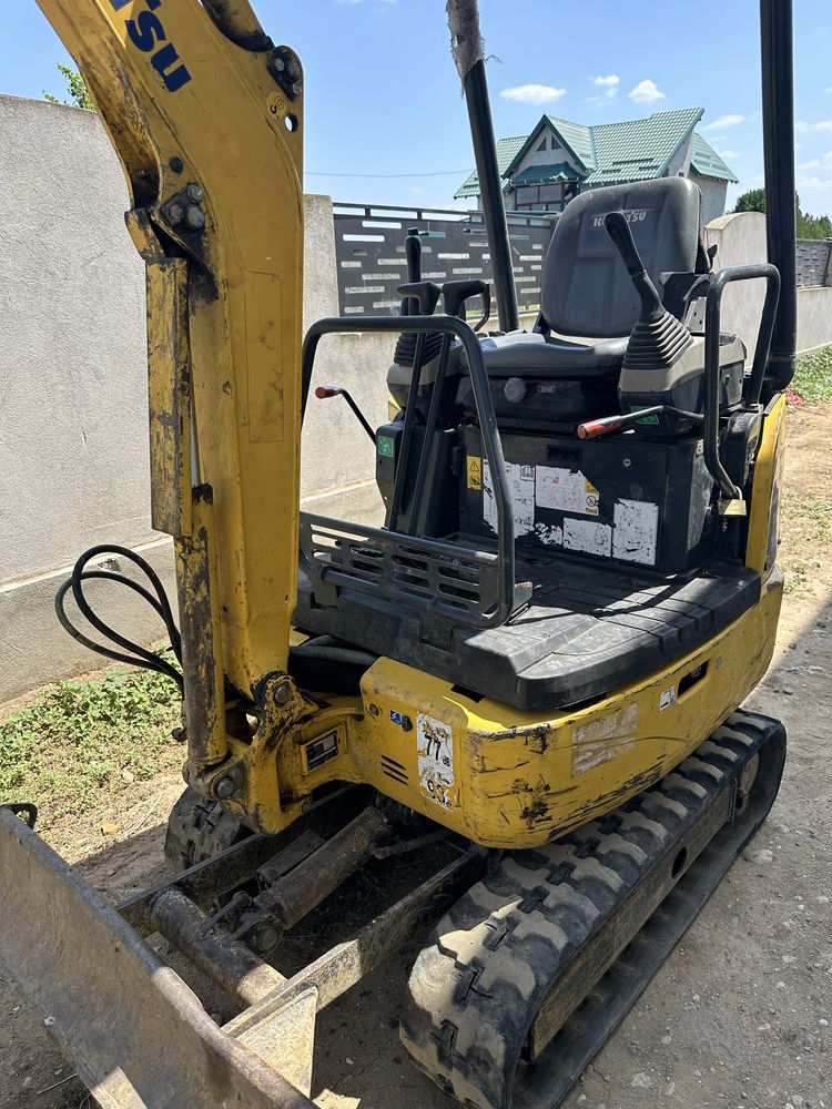 Vand miniexcavator 1.7T Komatsu PC 16R instalatie picon