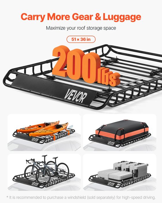 Cos auto universal,1295x914x104mm,sarcina max. 90kg