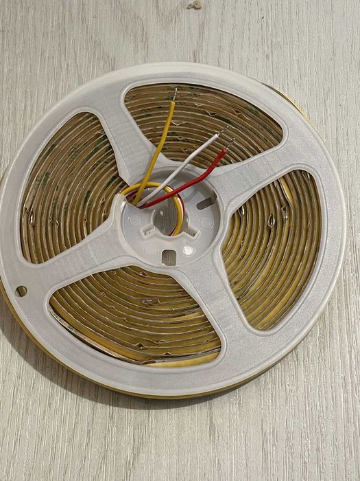 Banda LED COB CCT fff luminoasa 5m 24V 608LED/m Alb Variabil