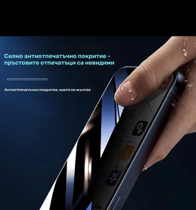 4 бр. Пълнопокриващо стъкло за защита на екрана за iPhone 15 Pro