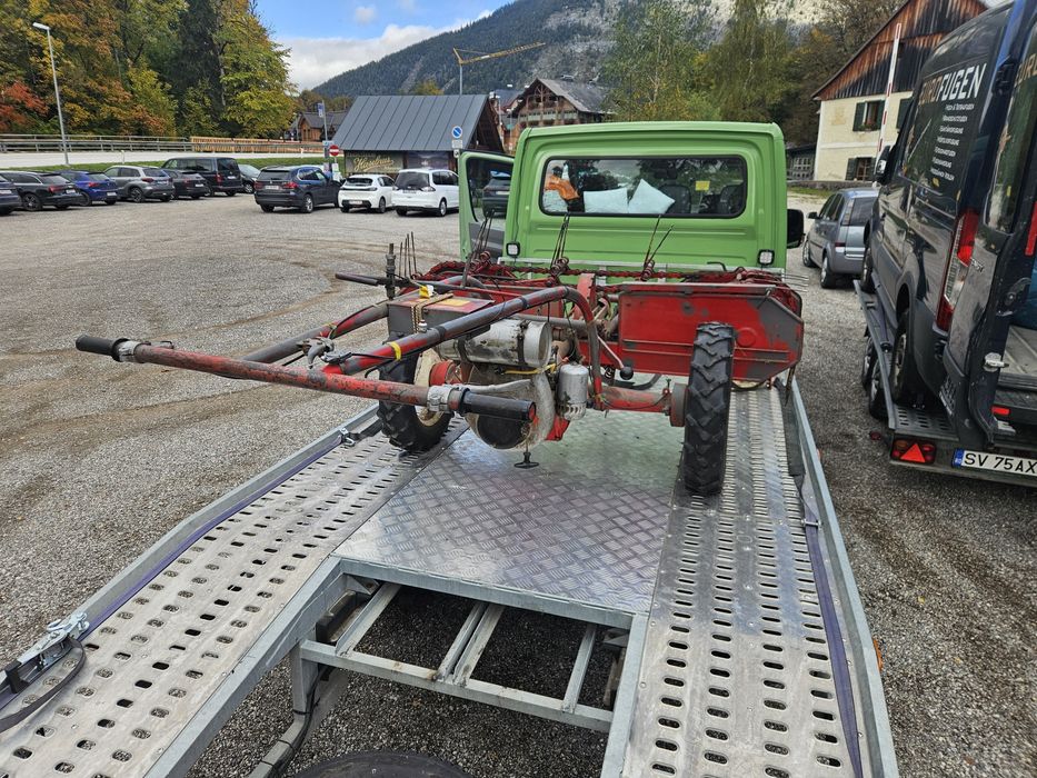 Adunatoare cu motor rotax