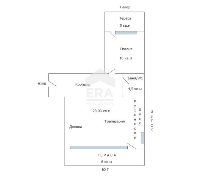 Продава се Двустаен апартамент в Варна, Чайка - 58 кв.м за 2725 €/кв.м - Снимка #11
