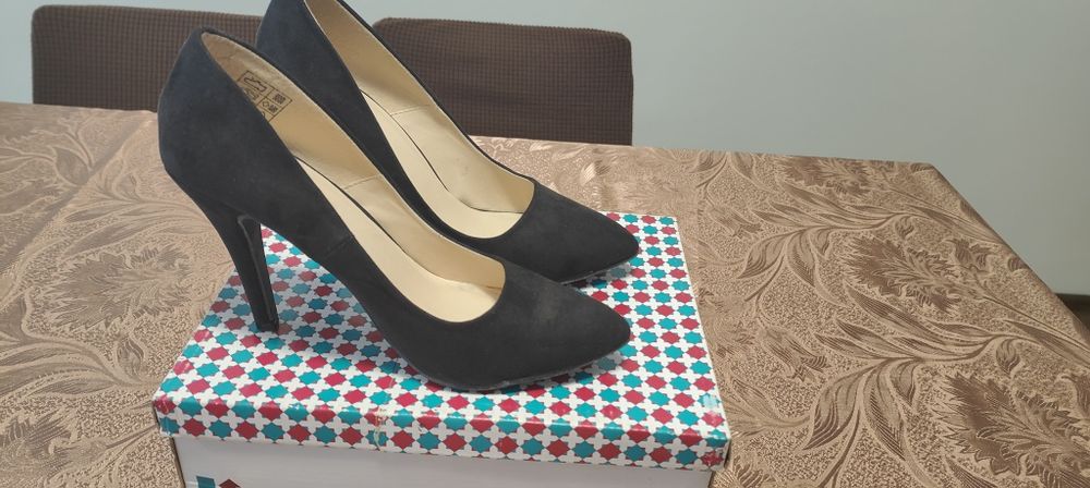 Pantofi piele naturala Even&Odd