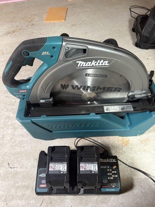 Makita Fierastrau circular de mana HS013GZ XGT 40Vmax, 415 mm
