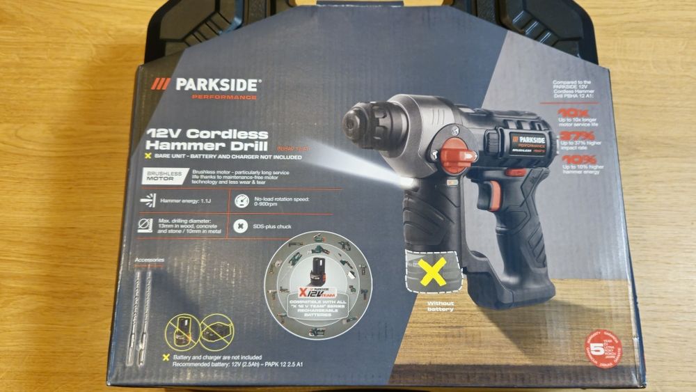 Ciocan rotopercutor Parkside Performance