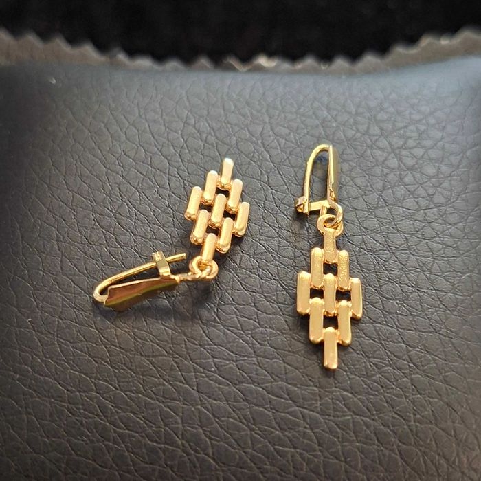 ( B31358.1 / Ag28 Doi Baieti ) Cercei Aur 14K - 1.94 grame / 873 lei