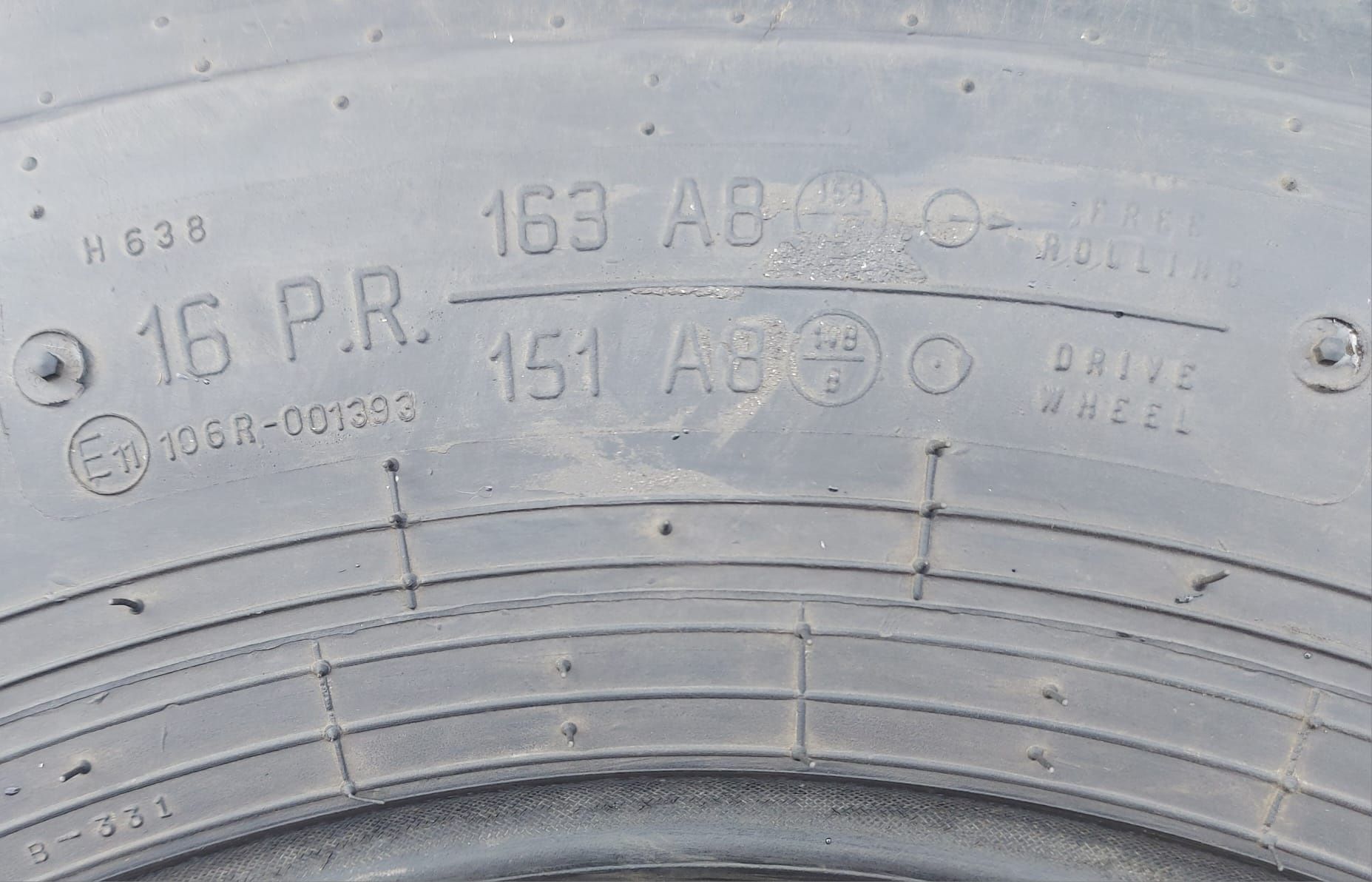 O bucată 500/60 R22.5 163/151 16PR Alliance