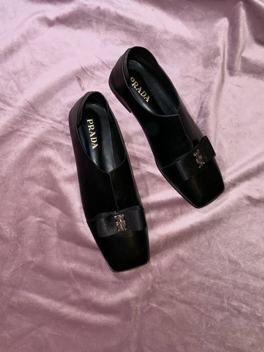 Туфли кожаные prada